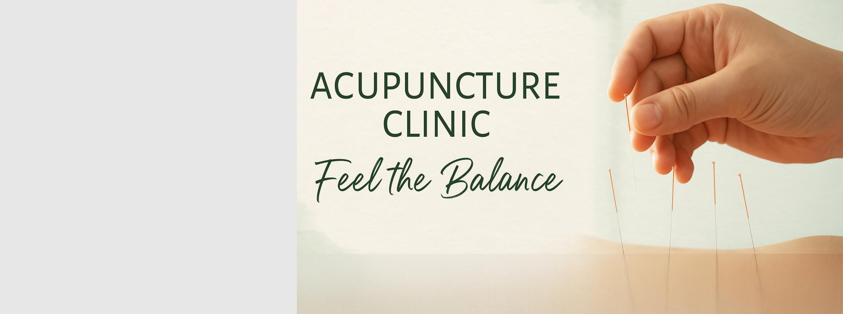 “Revive. Rebalance. Renew.”  - Acupuncture treatments tailored to your body and mind.